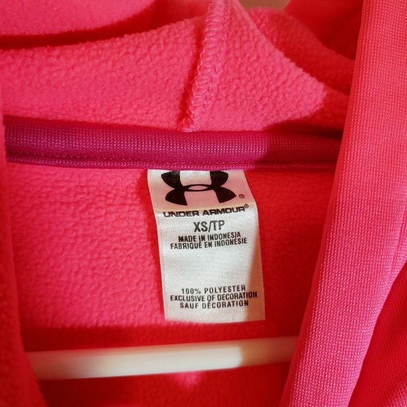 Under Armour Hoodie XS Pink - Picture 2 of 3